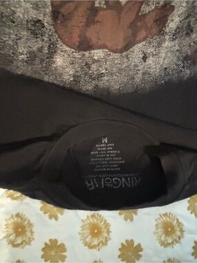 King of Ringer Black T-Shirt